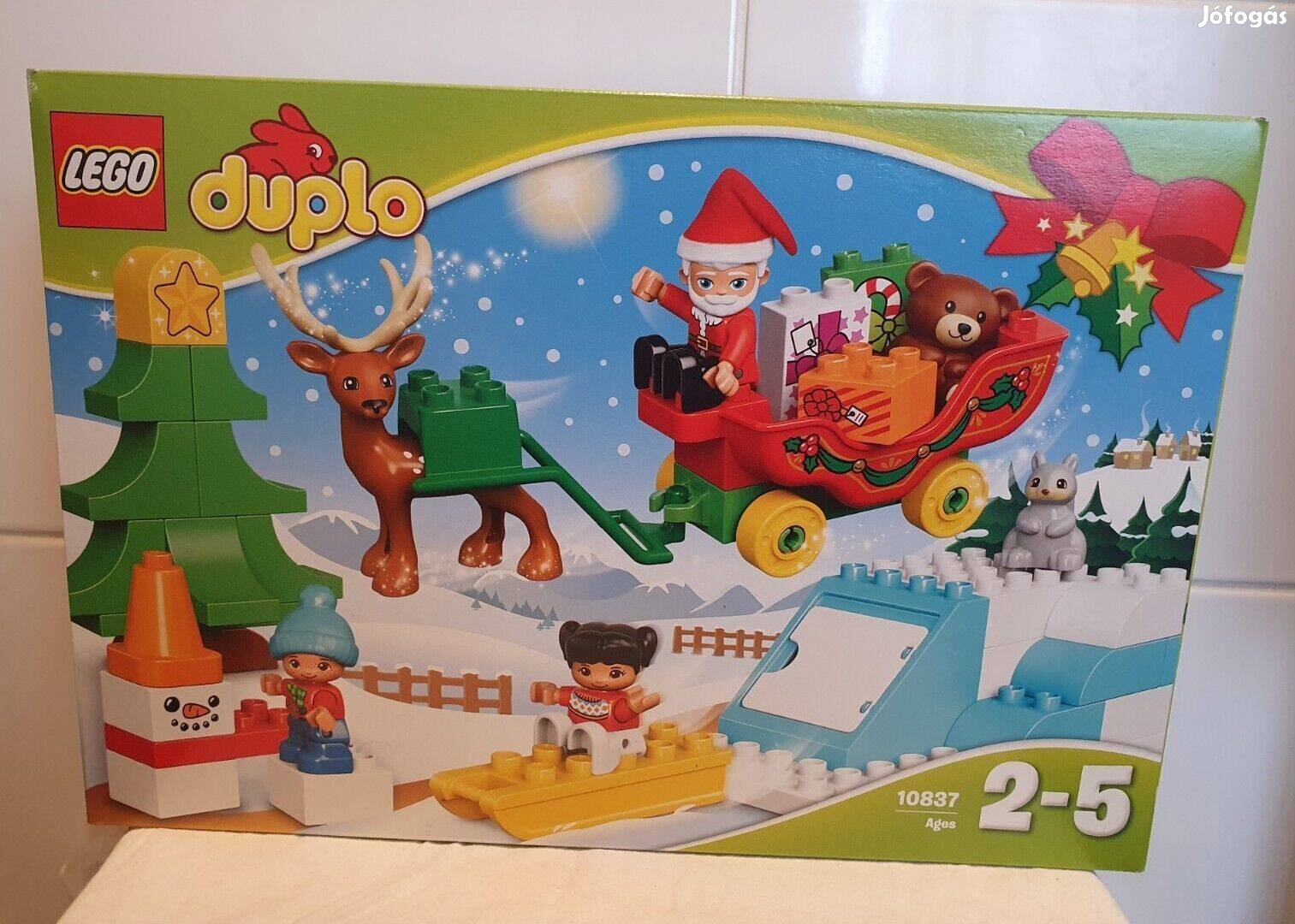 LEGO Duplo 10837 Mikulás szánnal Bontatlan