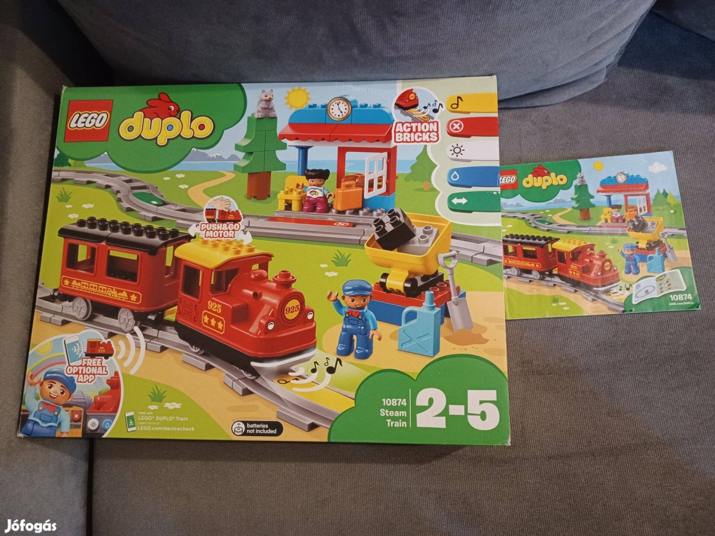 LEGO Duplo 10874 (Vasút gőzmozdony)