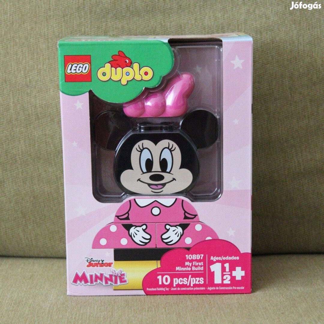 LEGO Duplo 10897 Disney Első Minnie egerem Bontatlan