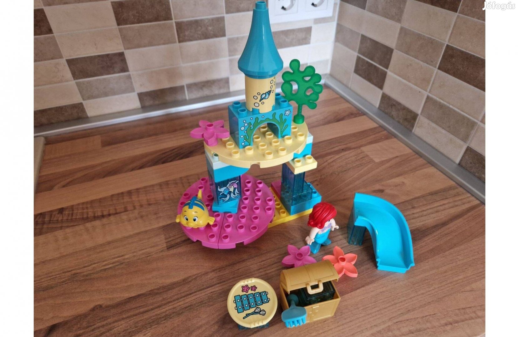 LEGO Duplo 10922 Disney Ariel víz alatti kastélya - doboz-füzet nélkül