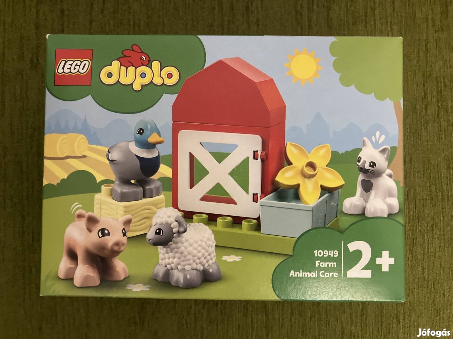 LEGO Duplo 10949 - Állatgondozás a farmon, új, bontatlan