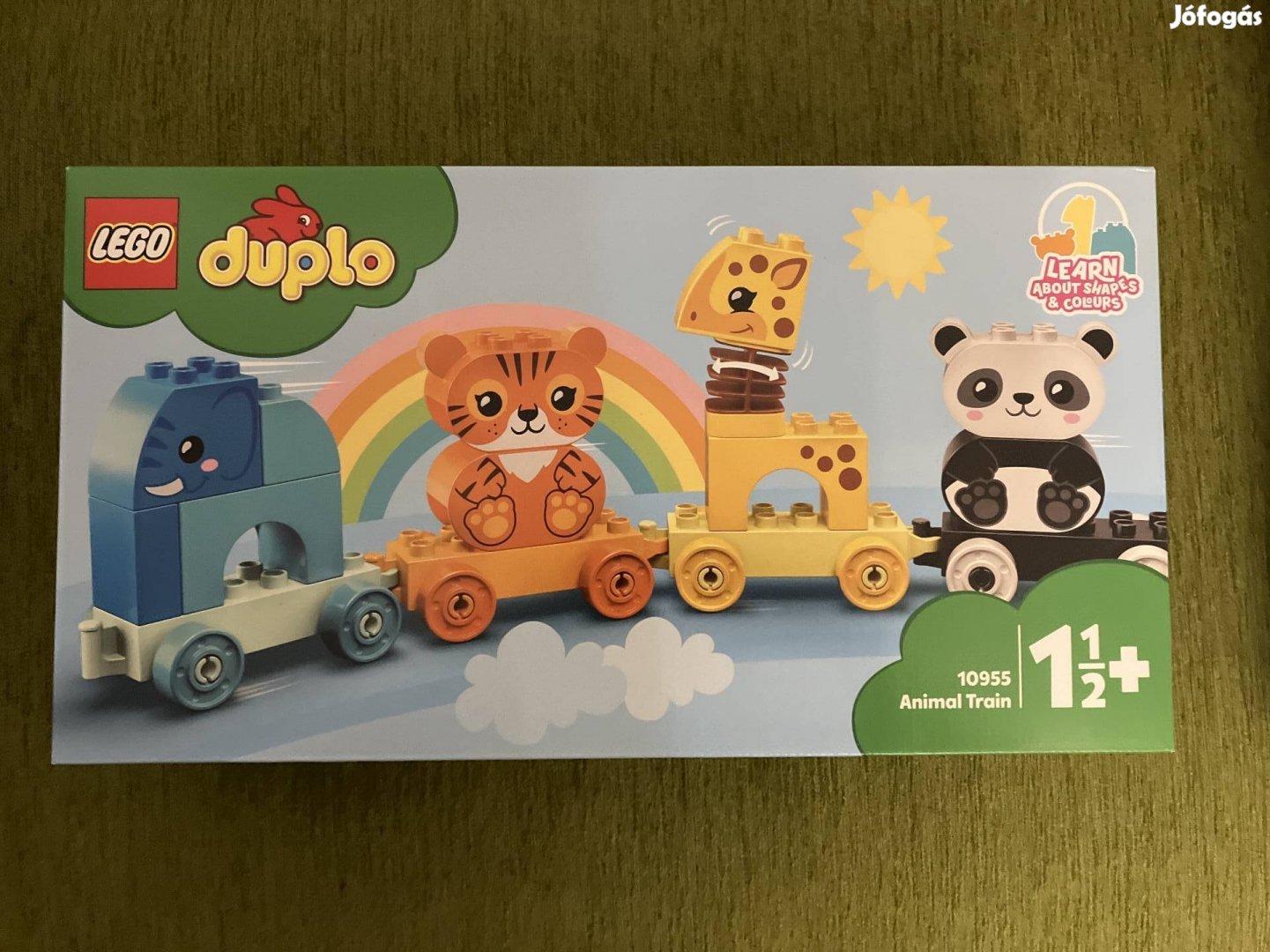 LEGO Duplo 10955 - Állatos vonat, új, bontatlan