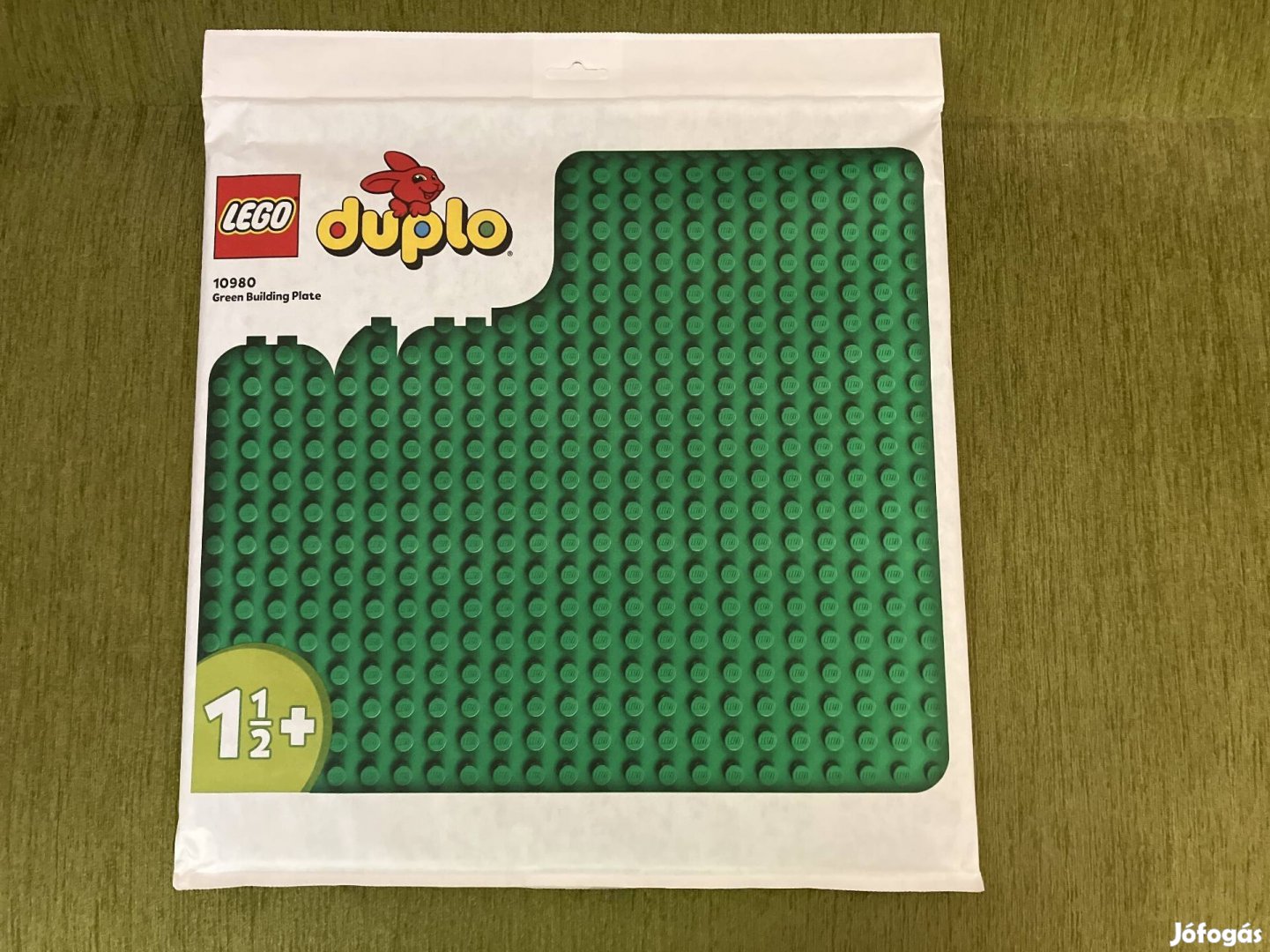 LEGO Duplo 10980 Zöld építőlap új, bontatlan