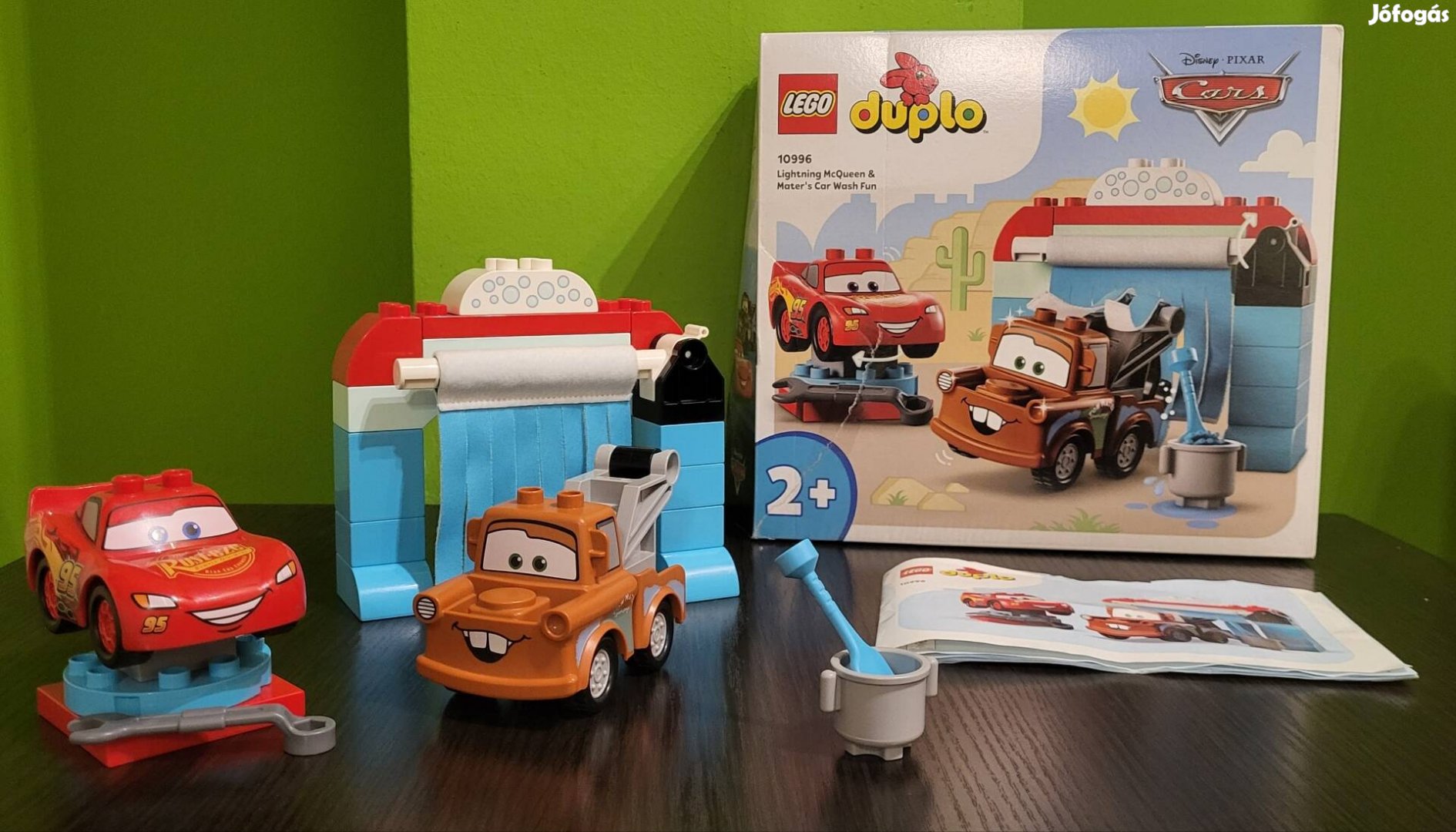 LEGO Duplo 10996 Villám Mcqueen és Matuka vidám autómosása