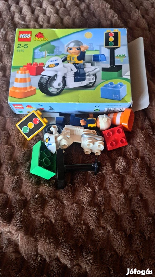 LEGO Duplo 5679 Rendőrkerékpár