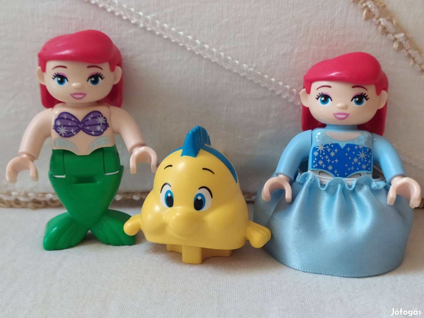 LEGO Duplo Disney Ficánka és Ariel figurák