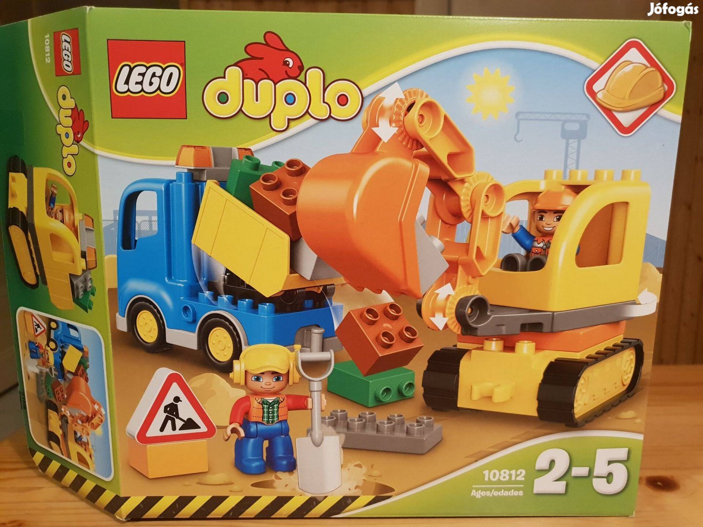 LEGO Duplo Dömper és excavator 10812