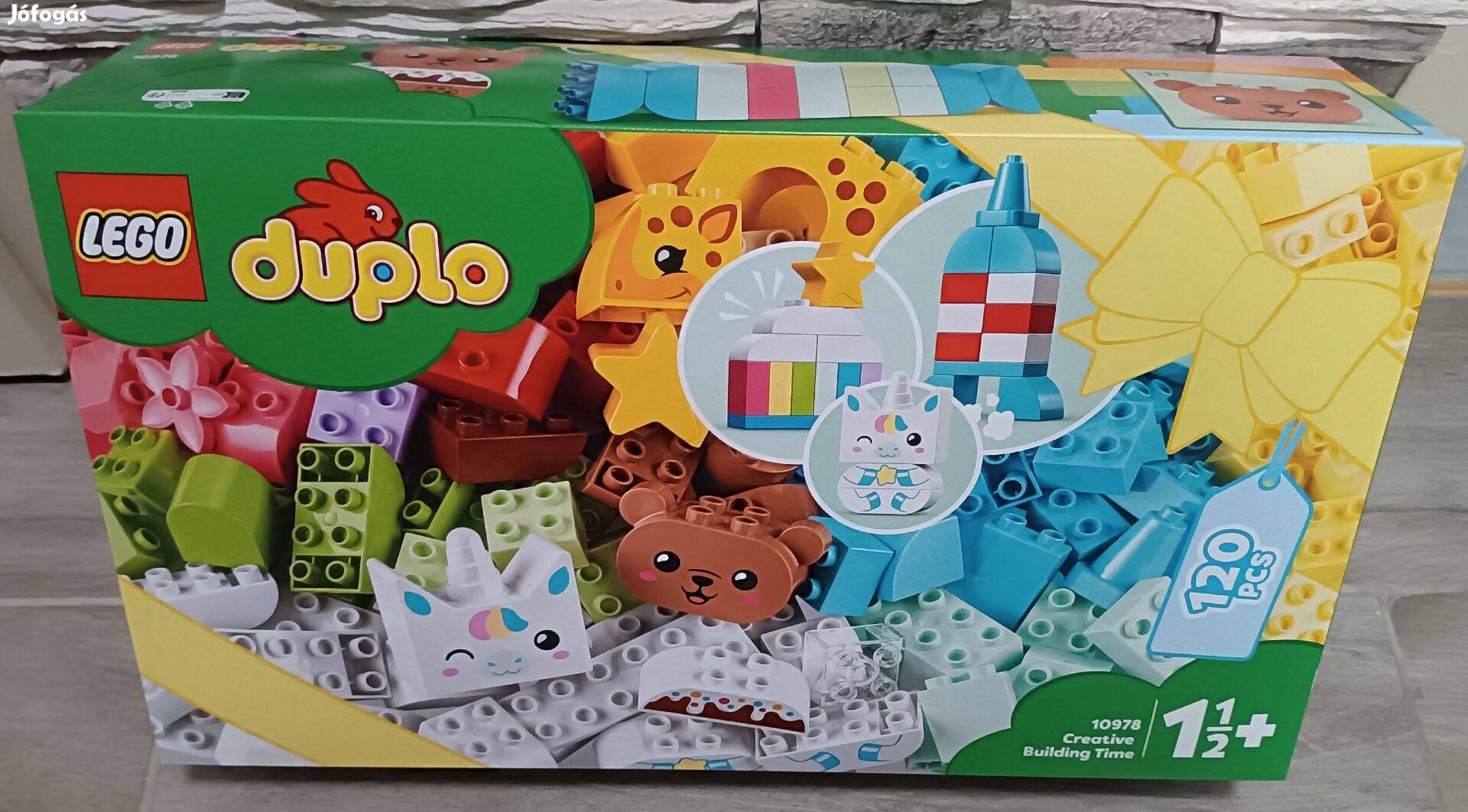 LEGO Duplo Kreatív építkezés 10978 Új, Bontatlan!