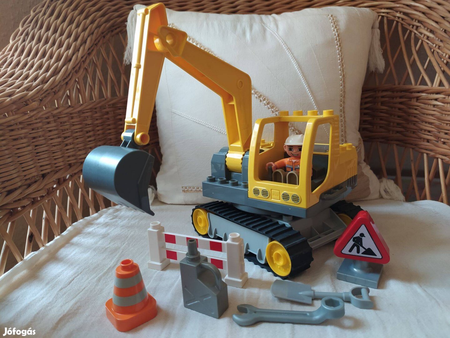LEGO Duplo Ville 4986 Ásógép ritka