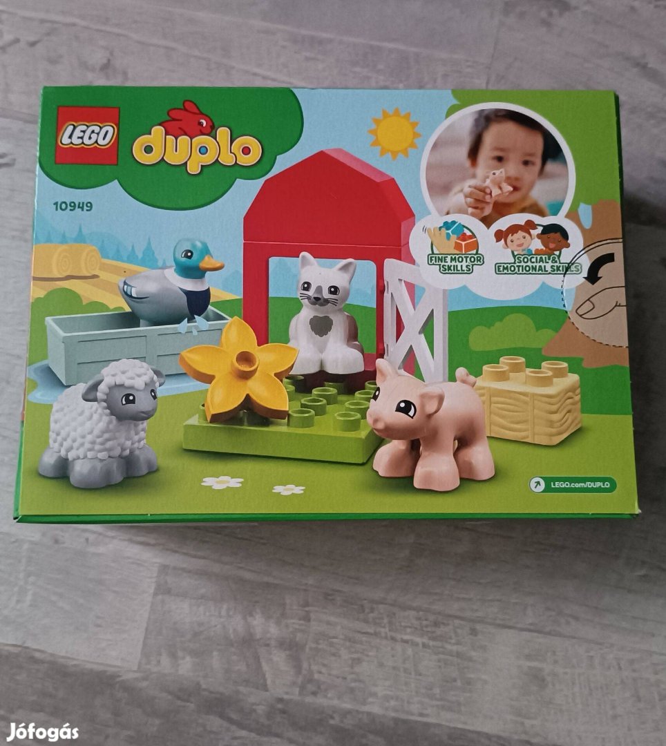 LEGO Duplo - Állatgondozás a farmon (10949) Új, Bontatlan!