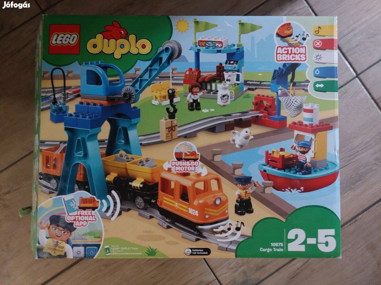 LEGO Duplo - Tehervonat készlet (10875)