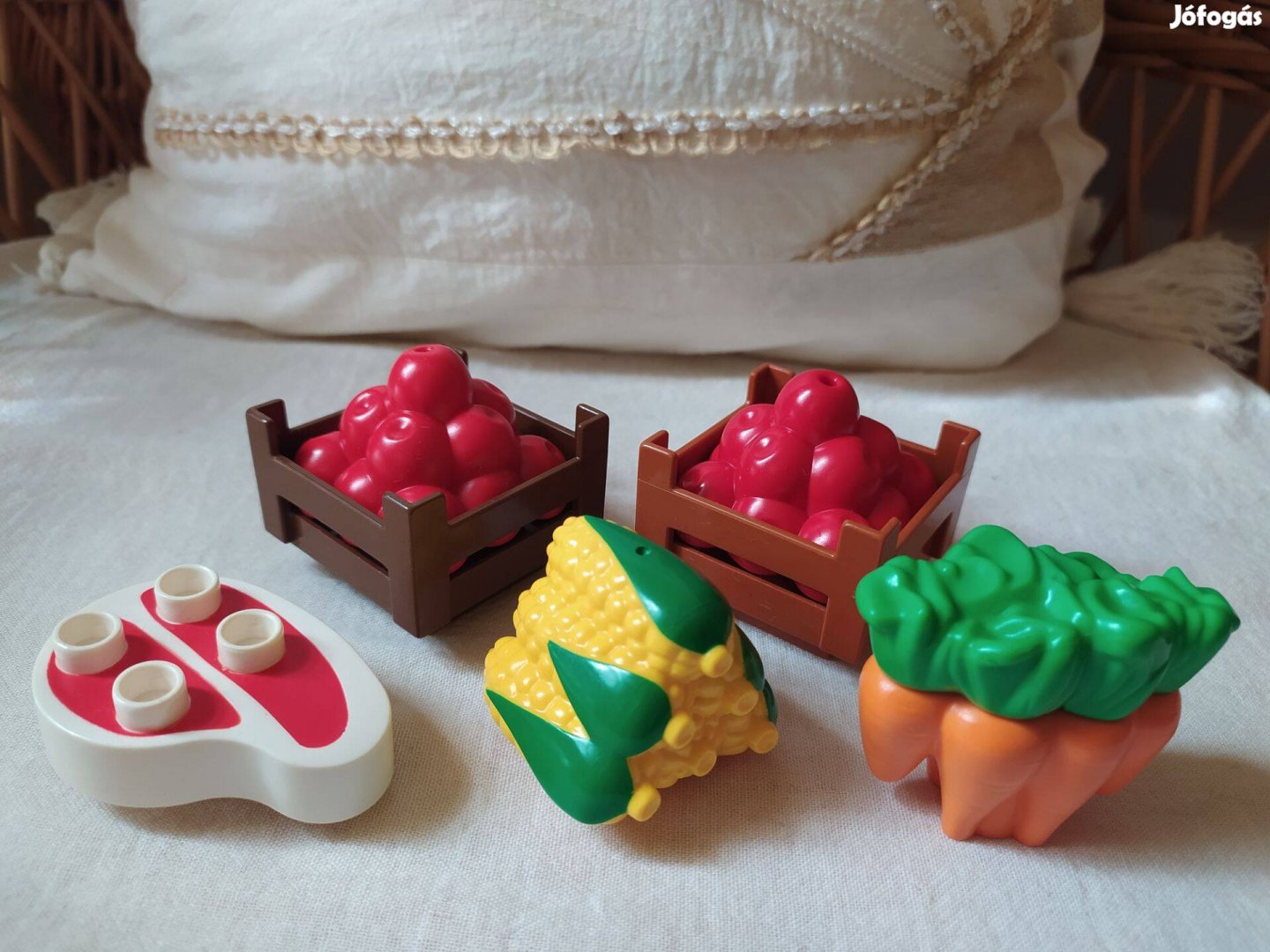 LEGO Duplo csomag zöldségek,gyümölcsök