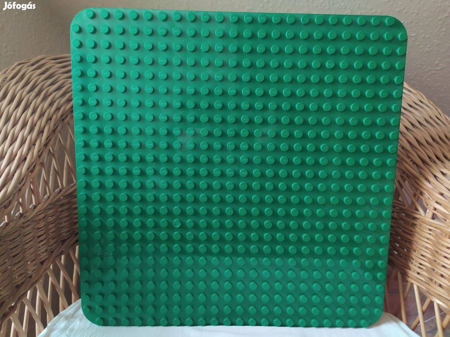 LEGO Duplo építőlap 38x38cm zöld