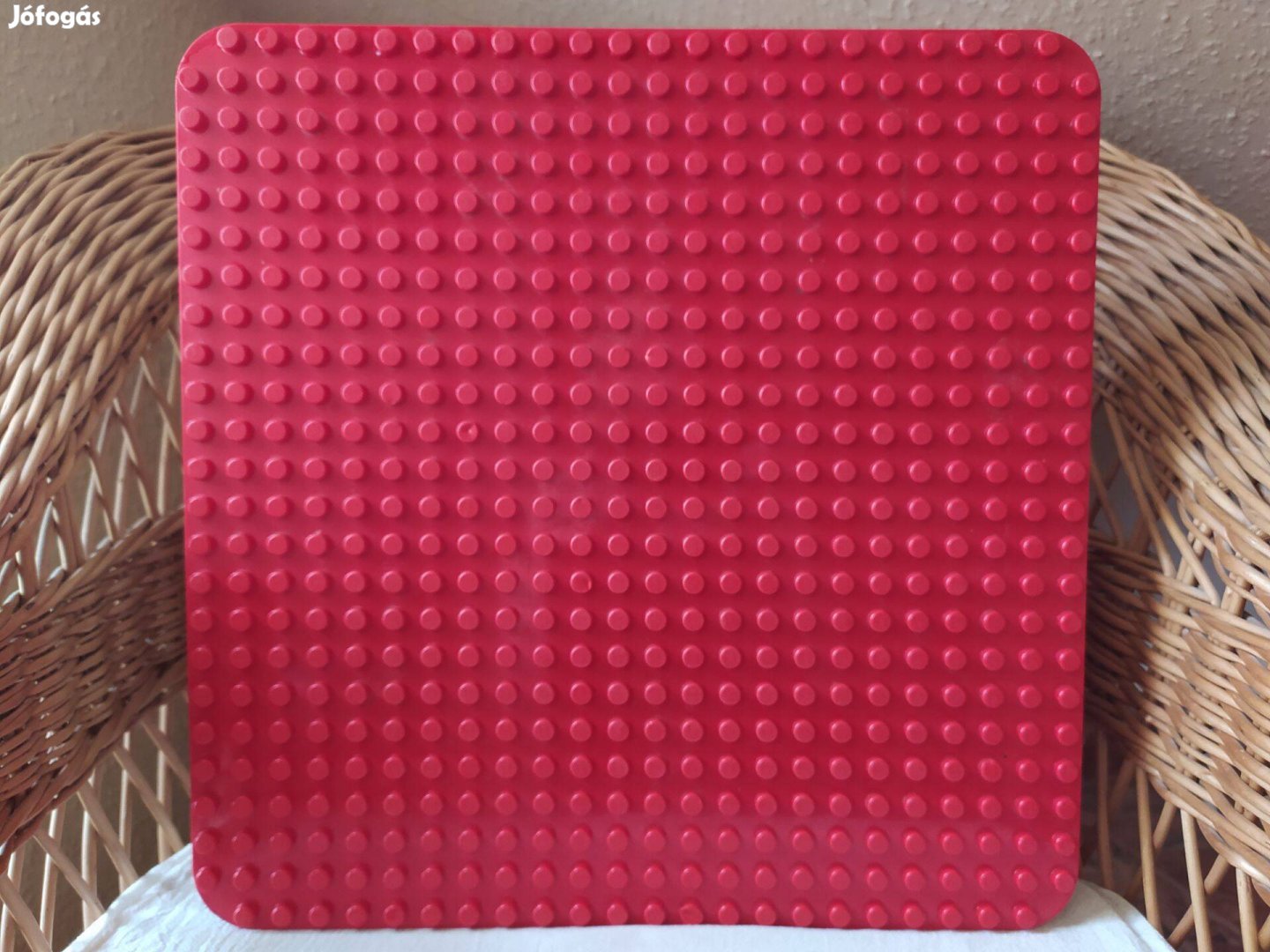 LEGO Duplo építőlap piros 38x38cm