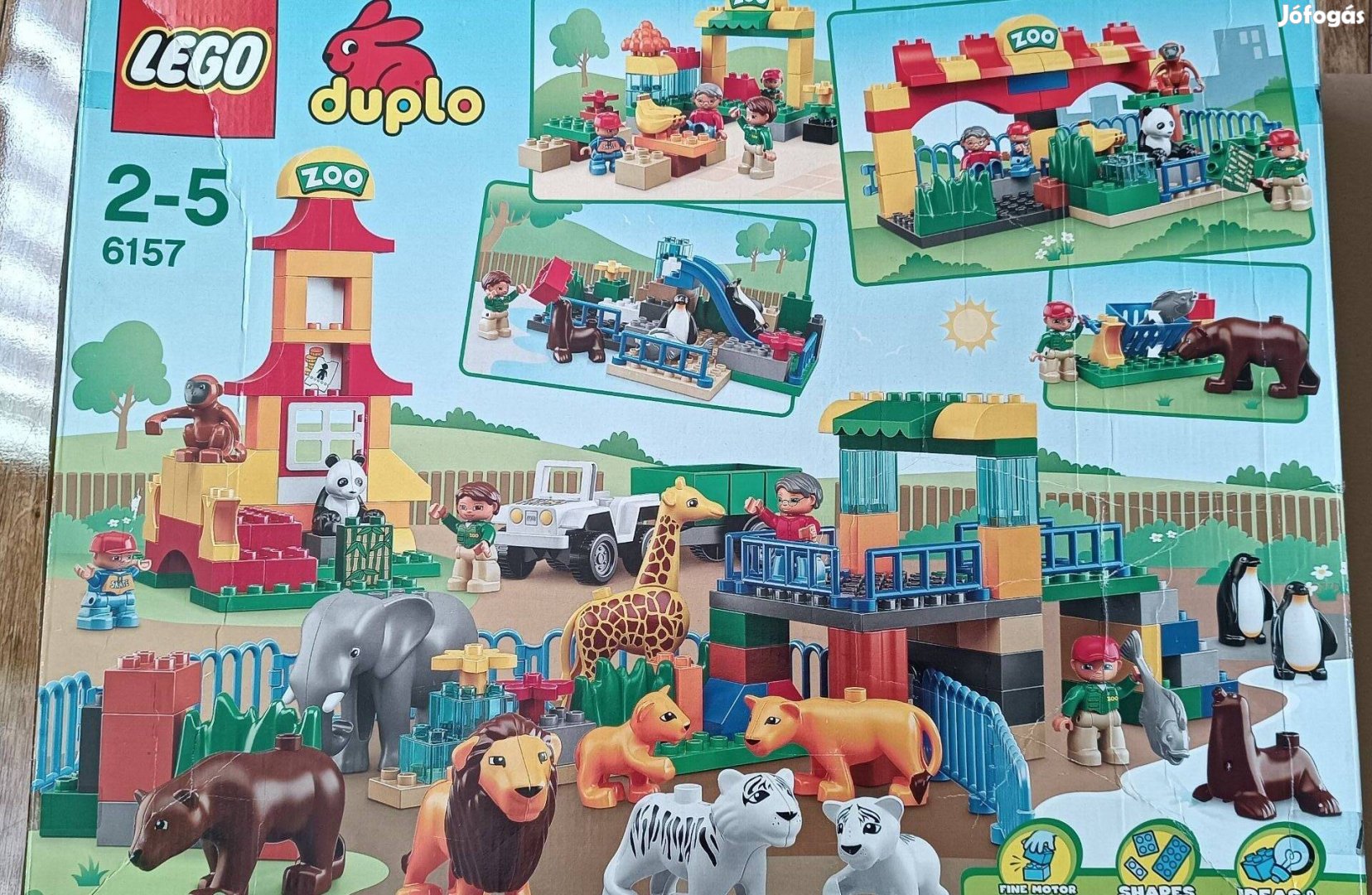 LEGO Duplo nagyvárosi állatkert