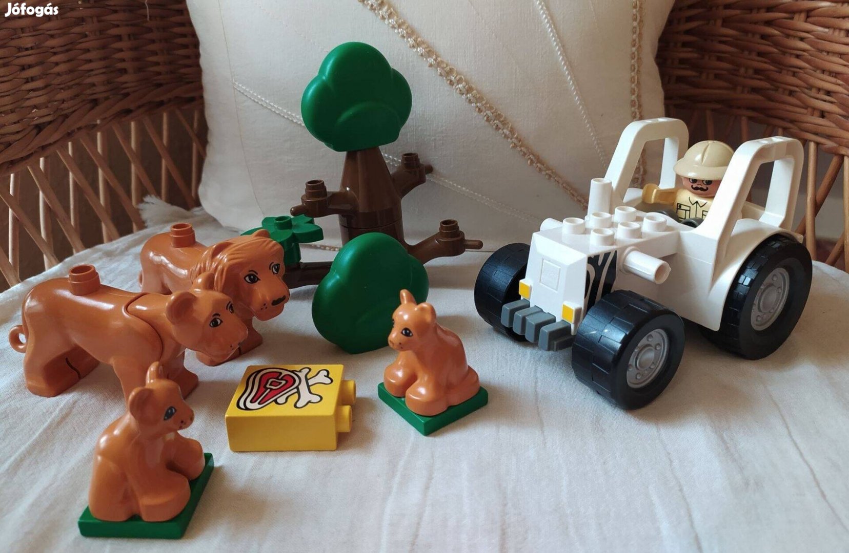 LEGO Duplo szafari oroszlánokkal retro