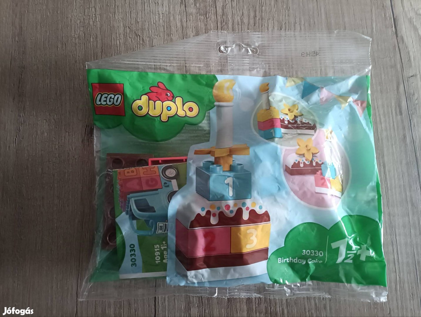 LEGO Duplo szülinapi gyertya polybag minikészlet 