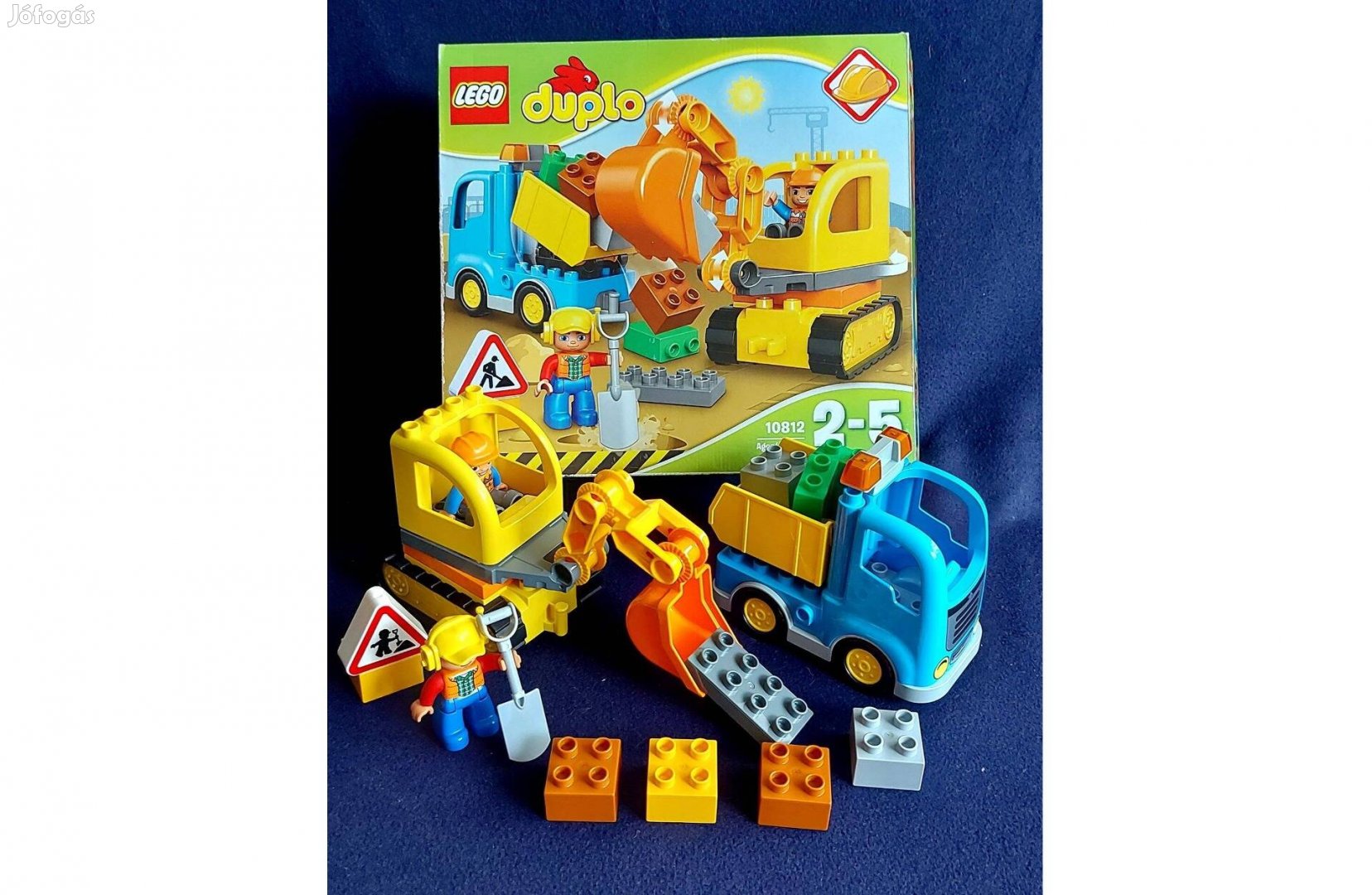 LEGO Duplo teherautó és lánctalpas exkavátor 10812