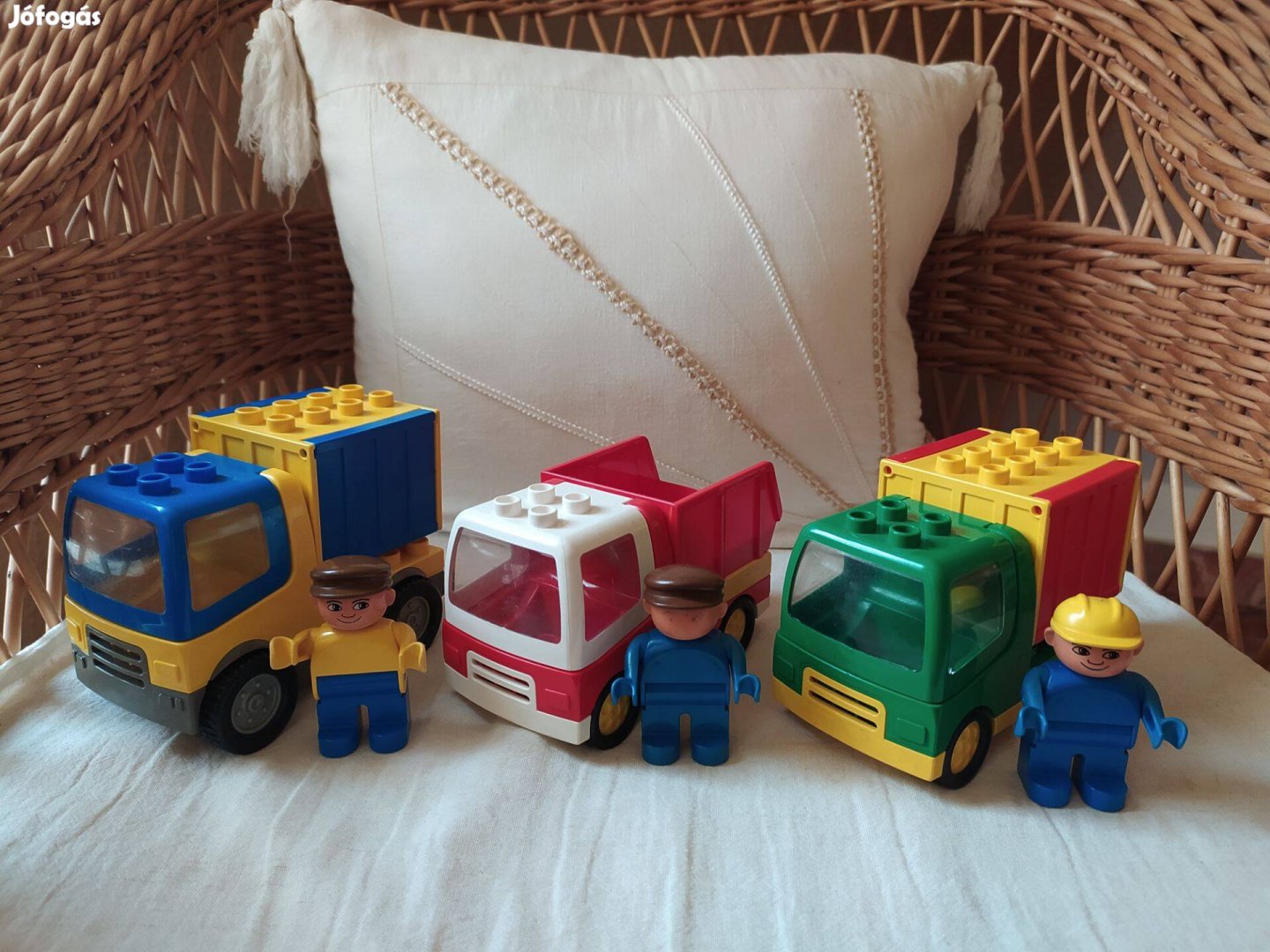 LEGO Duplo teherautók retro