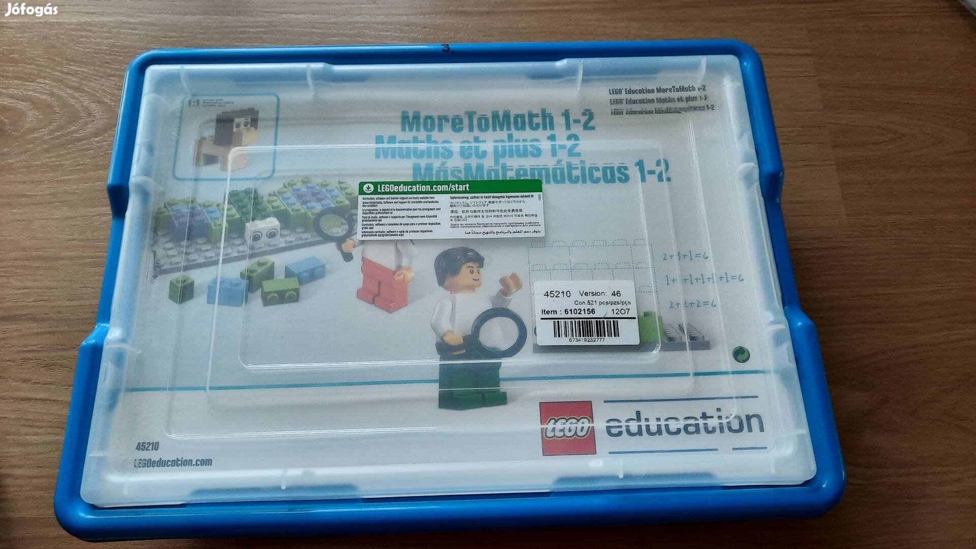 LEGO Education 45210 More to Math készlet plusz tananyag