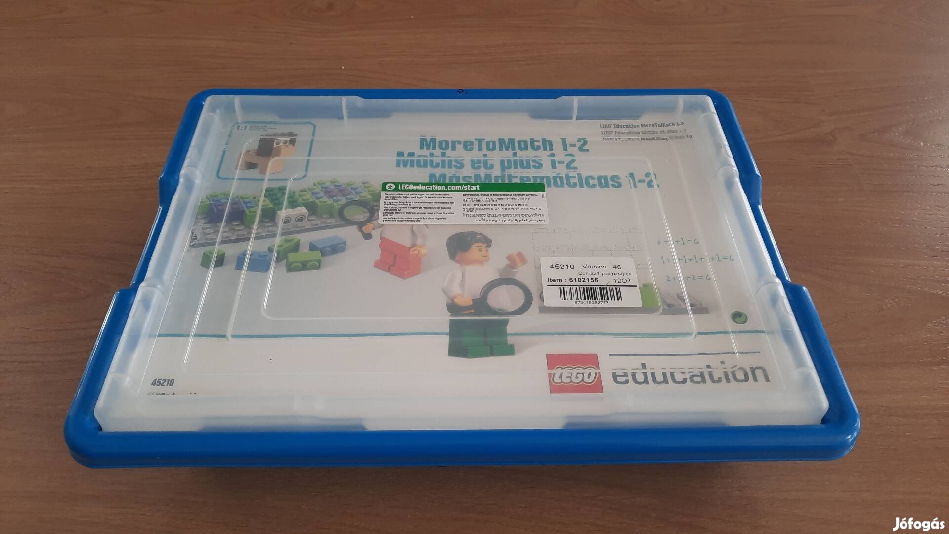 LEGO Education 45210 More to math készlet hiánytalan, új állapot.