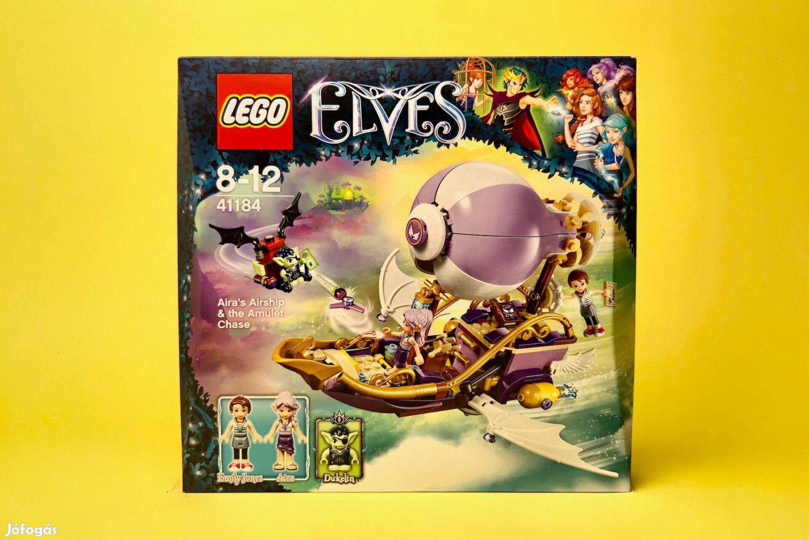 LEGO Elves 41184 Aira's Airship & the Amulet Chase, Új, Bontatlan