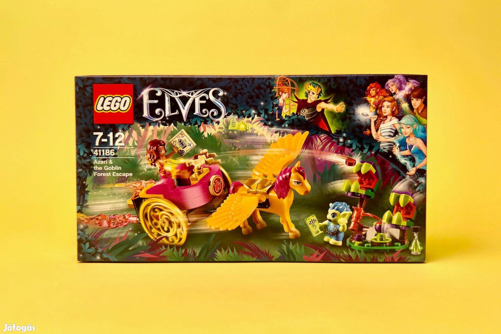 LEGO Elves 41186 Azari & the Goblin Forest Escape, Új, Bontatlan