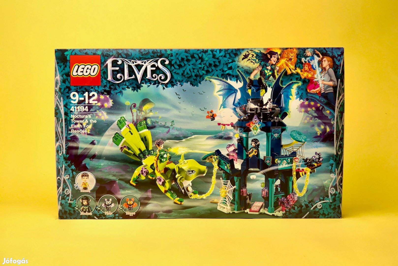 LEGO Elves 41194 Noctura's Tower & the Earth Fox Rescue, Új Bontatlan