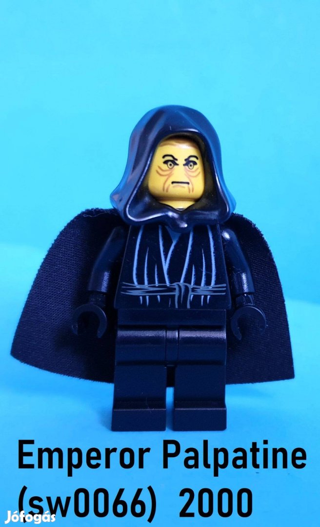 LEGO Emperor Palpatine figura (sw0066) 2000 eladó nagyon jó állapotban