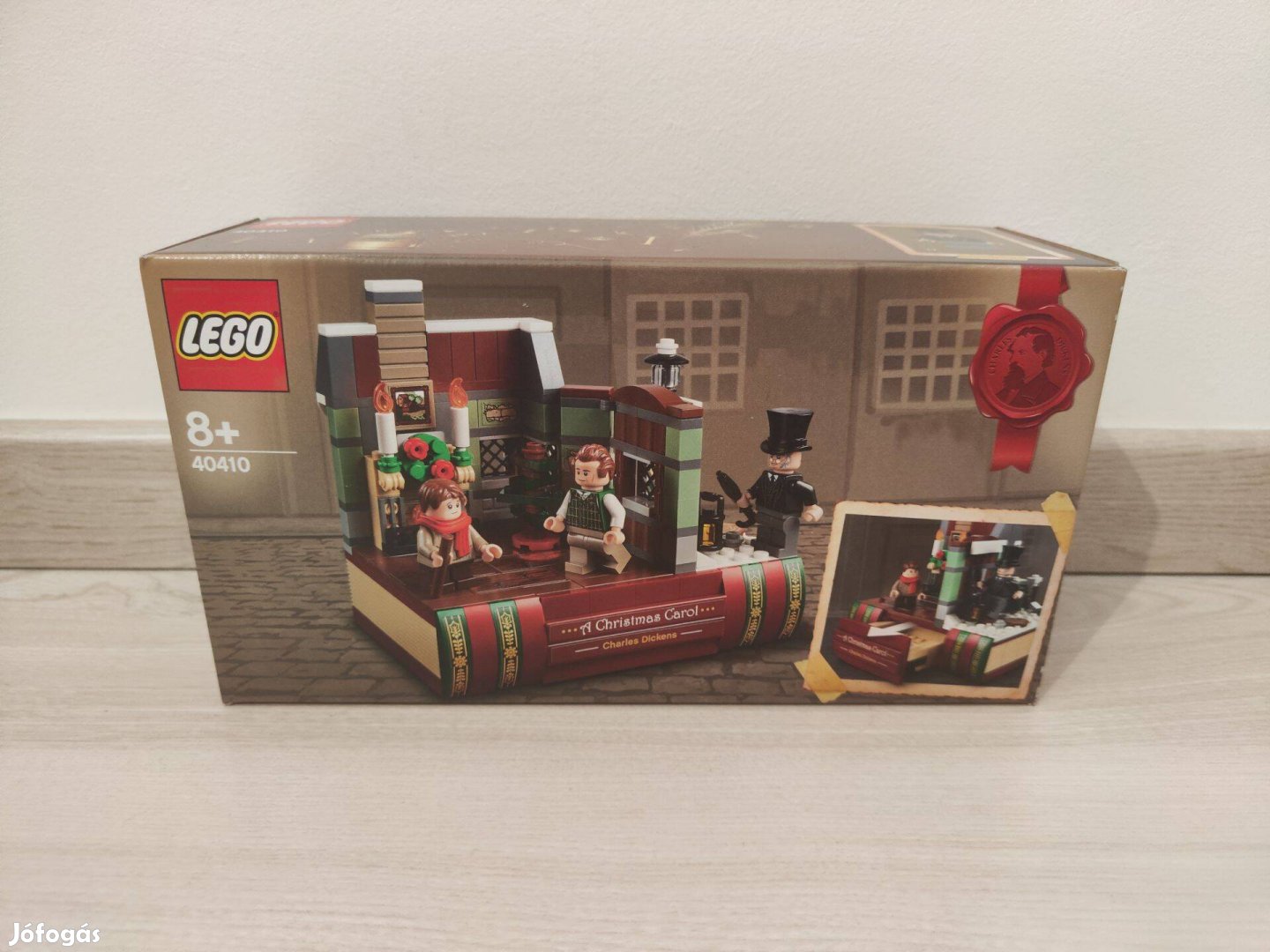 LEGO Exclusive Charles Dickens emlékmű 40410 bontatlan, új