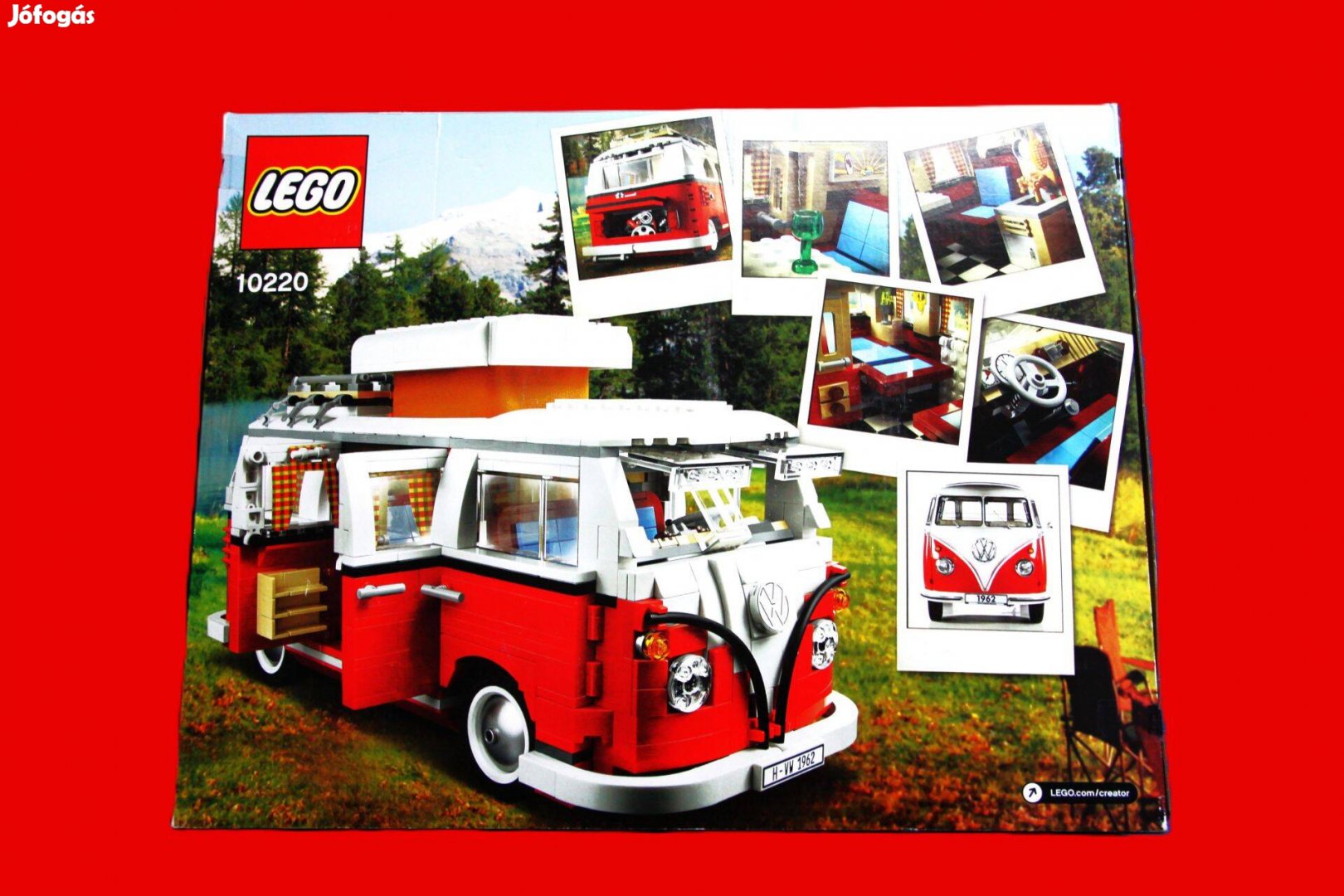 LEGO Exclusive - 10220 Volkswagen T1 Camper Van 1962- Lakóautó