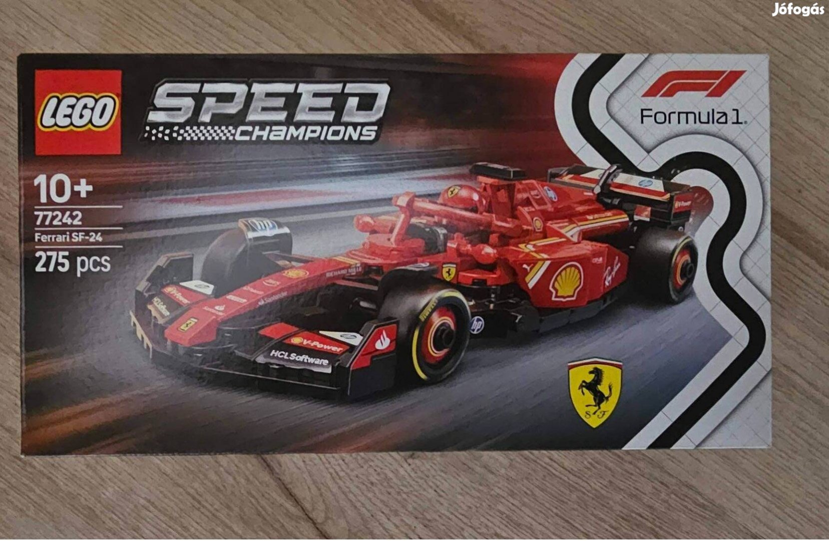 LEGO Ferrari SF-24 F1 versenyautó 77242