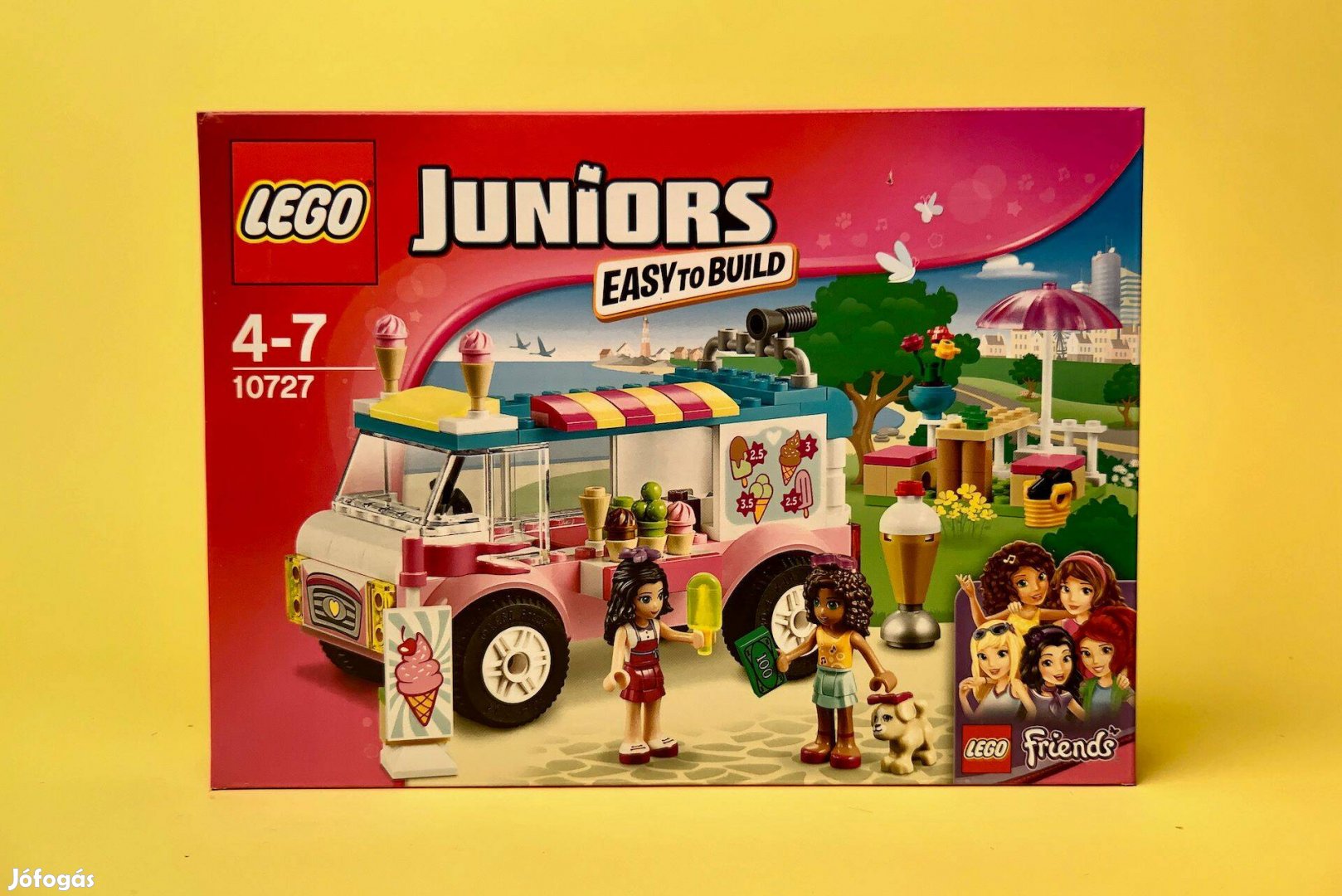 LEGO Friends 10727 Emma's Ice Cream Truck, Új, Bontatlan