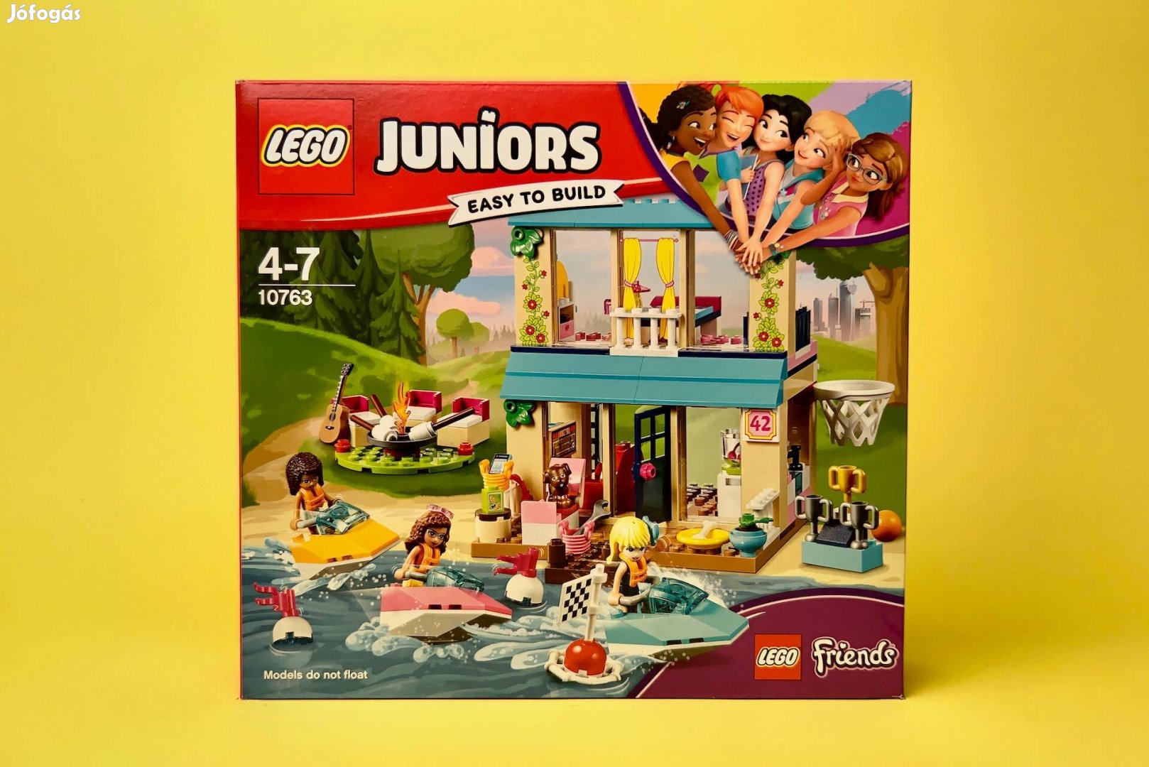 LEGO Friends 10763 Stephanie's Lakeside House, Új, Bontatlan