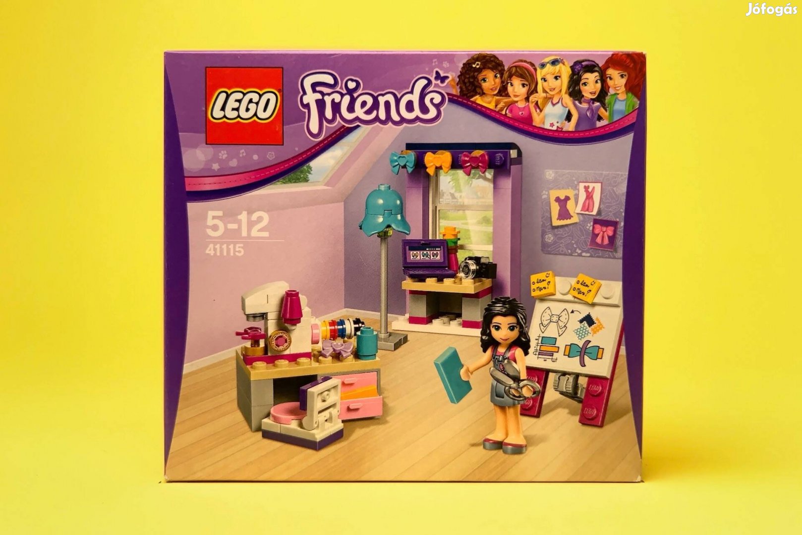 LEGO Friends 41115 Emma's Creative Workshop, Uj, Bontatlan