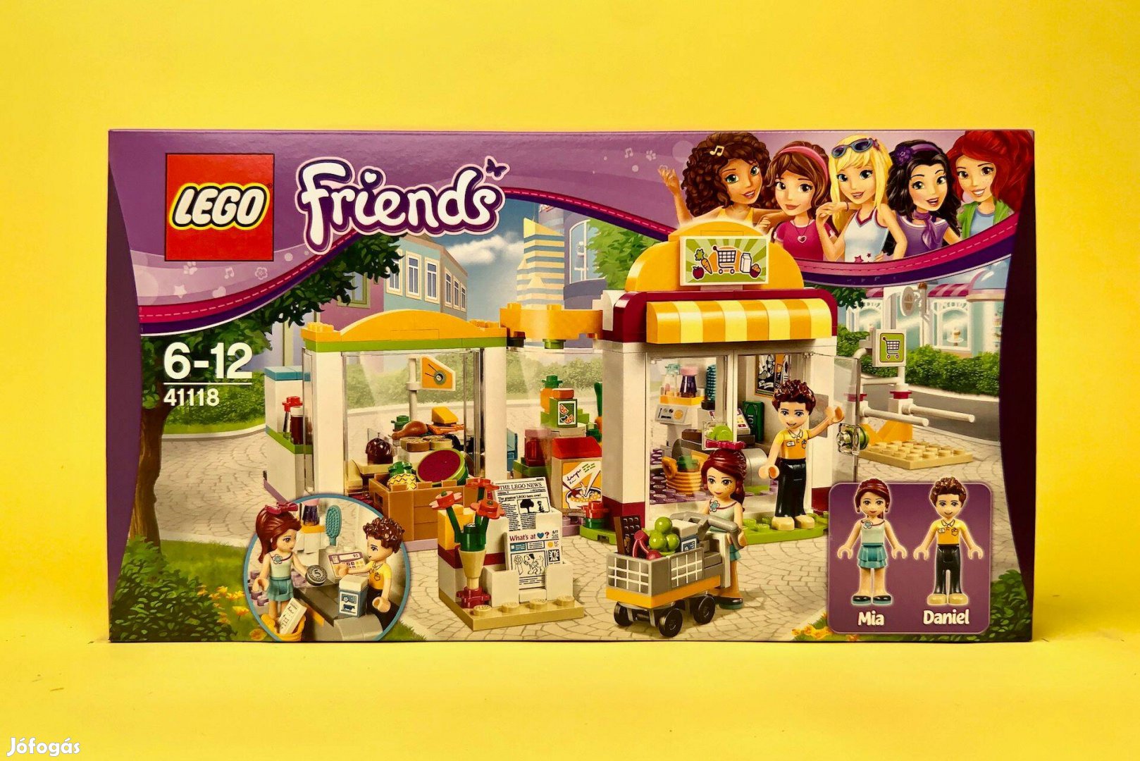 LEGO Friends 41118 Heartlake Supermarket, Új, Bontatlan