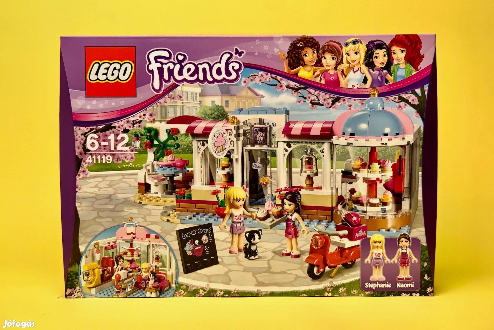 LEGO Friends 41119 Heartlake Cupcake Cafe, Új, Bontatlan