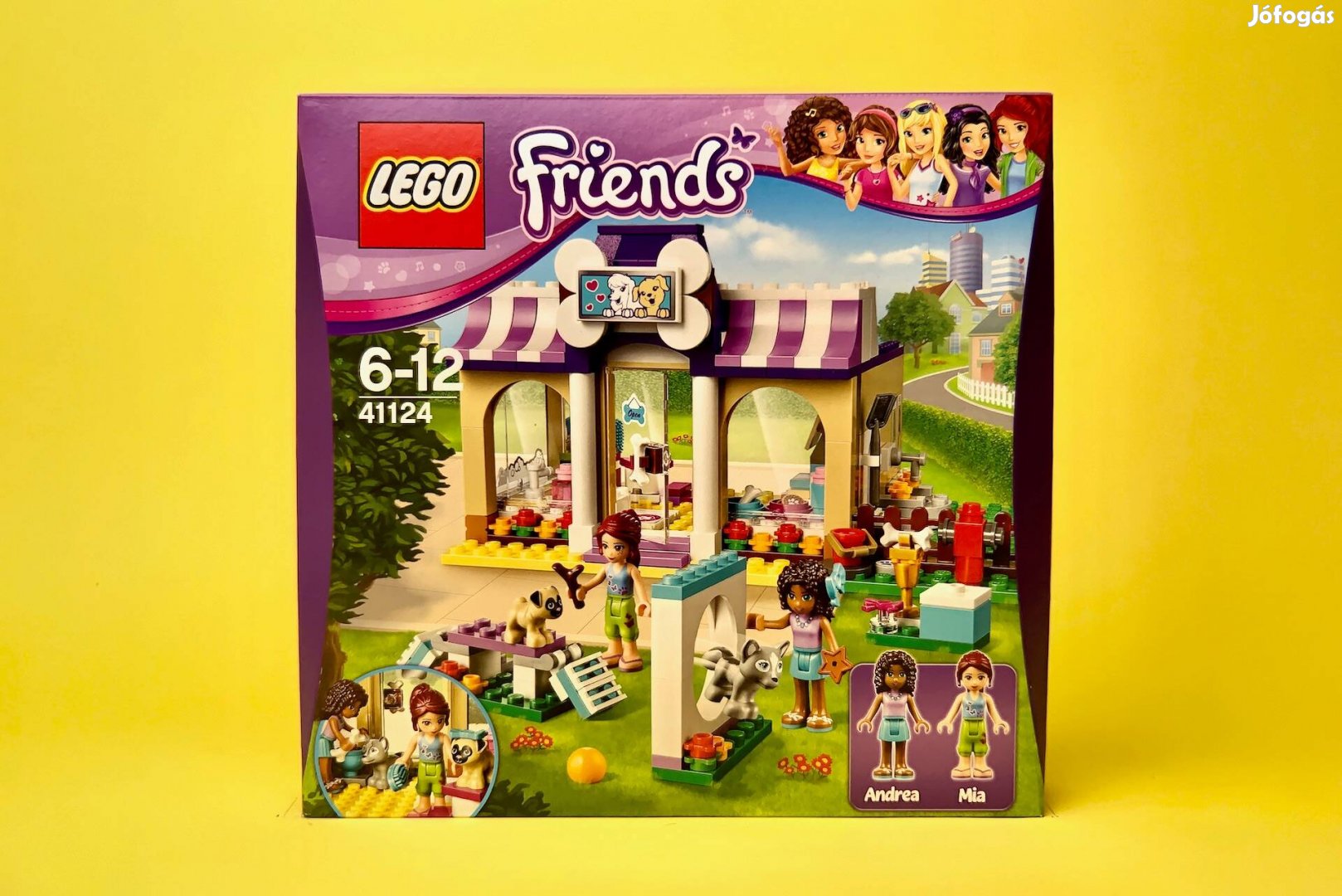 LEGO Friends 41124 Heartlake Puppy Daycare, Új, Bontatlan