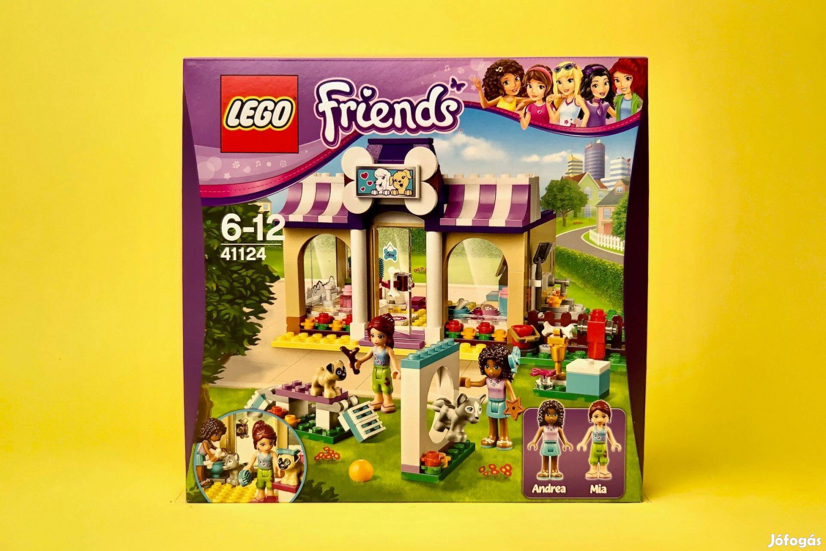 LEGO Friends 41124 Heartlake Puppy Daycare, Új, Bontatlan