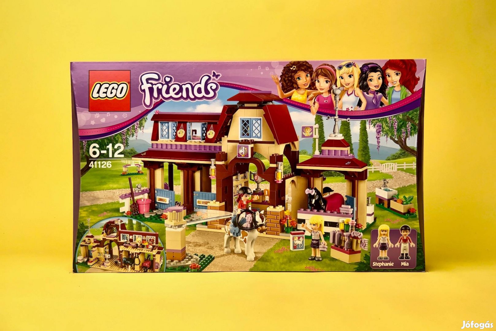 LEGO Friends 41126 Heartlake Riding Club, Új, Bontatlan