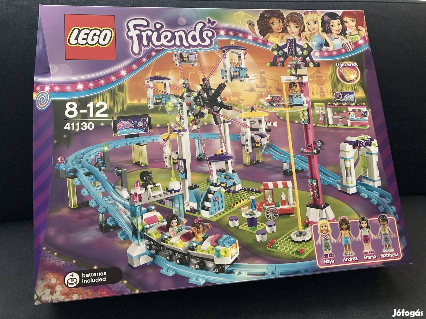 LEGO Friends 41130 Vidámpark, új bontatlan + ingyen Foxpost