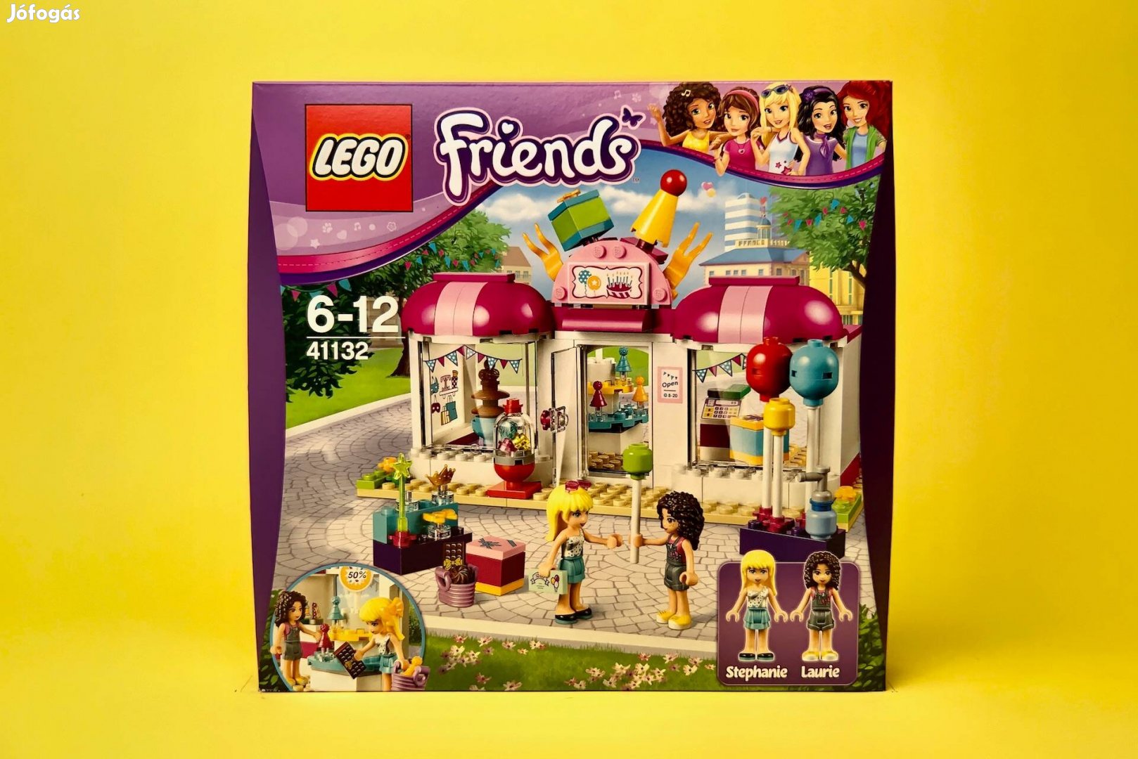 LEGO Friends 41132 Heartlake Party Shop, Új, Bontatlan