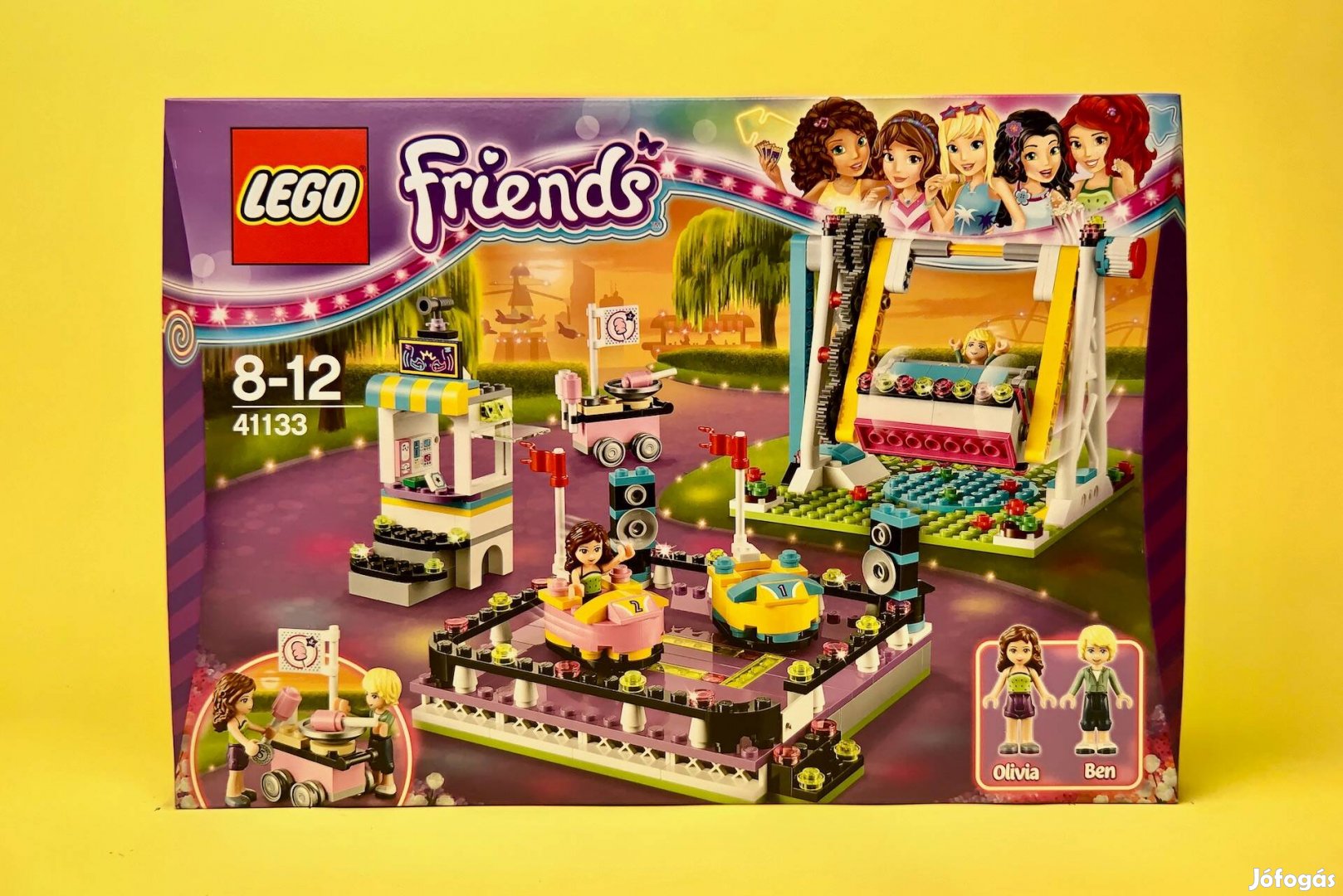 LEGO Friends 41133 Amusement Park Bumper Cars, Új, Bontatlan