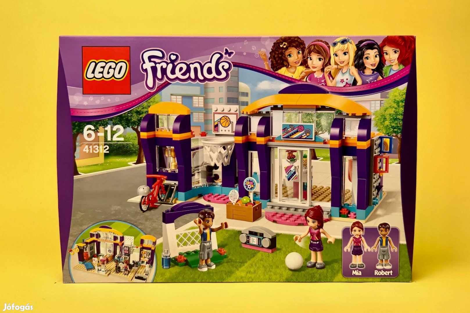 LEGO Friends 41312 Heartlake Sportközpont, Uj, Bontatlan