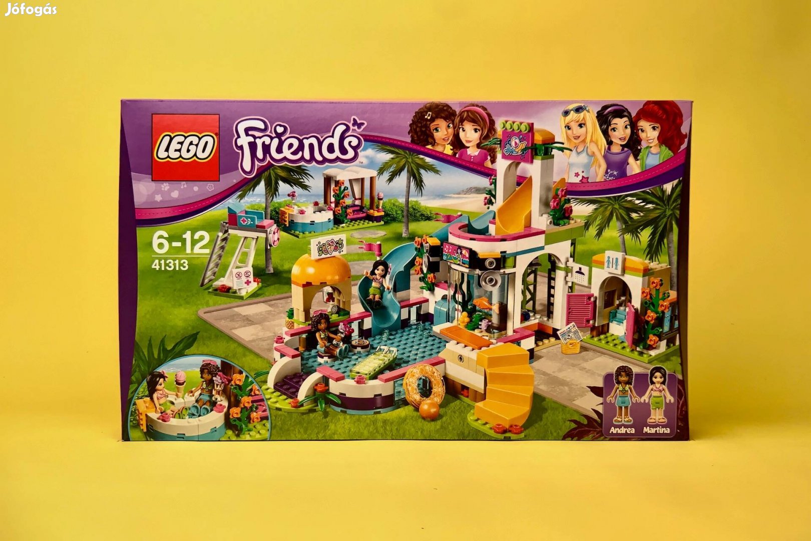 LEGO Friends 41313 Heartlake Summer Pool, Uj, Bontatlan