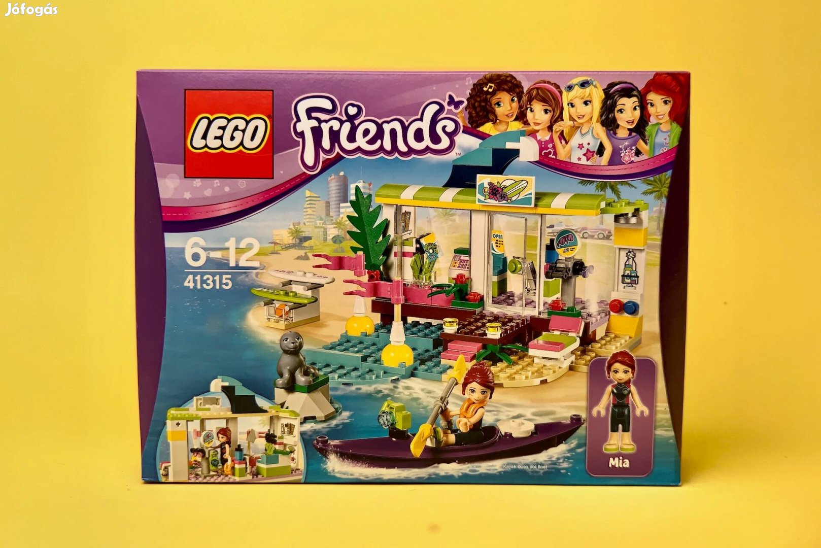 LEGO Friends 41315 Heartlake Surf Shop, Új, Bontatlan