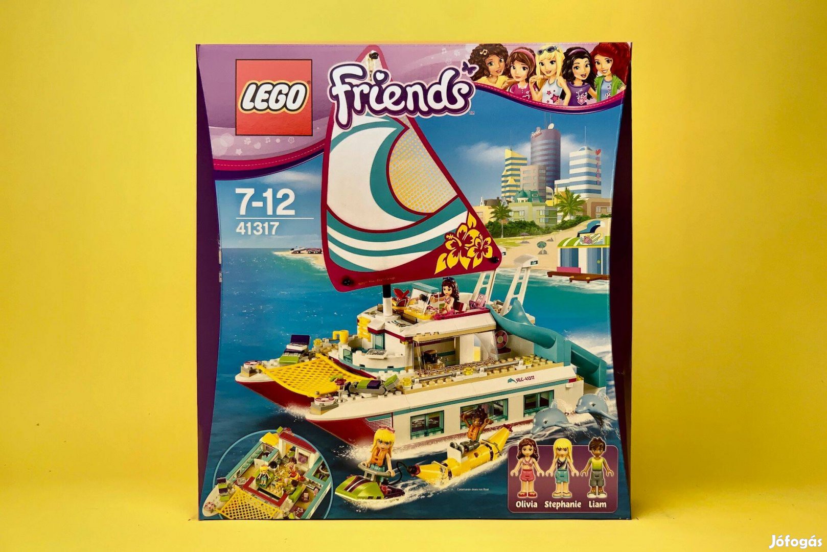 LEGO Friends 41317 Sunshine Catamaran, Új, Bontatlan