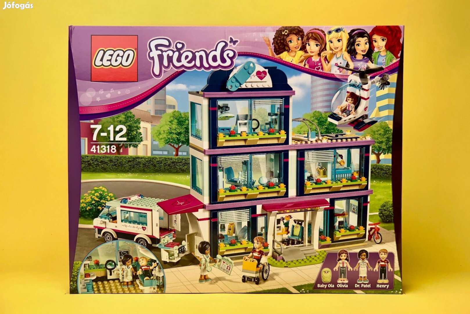 LEGO Friends 41318 Heartlake Hospital, Uj, Bontatlan