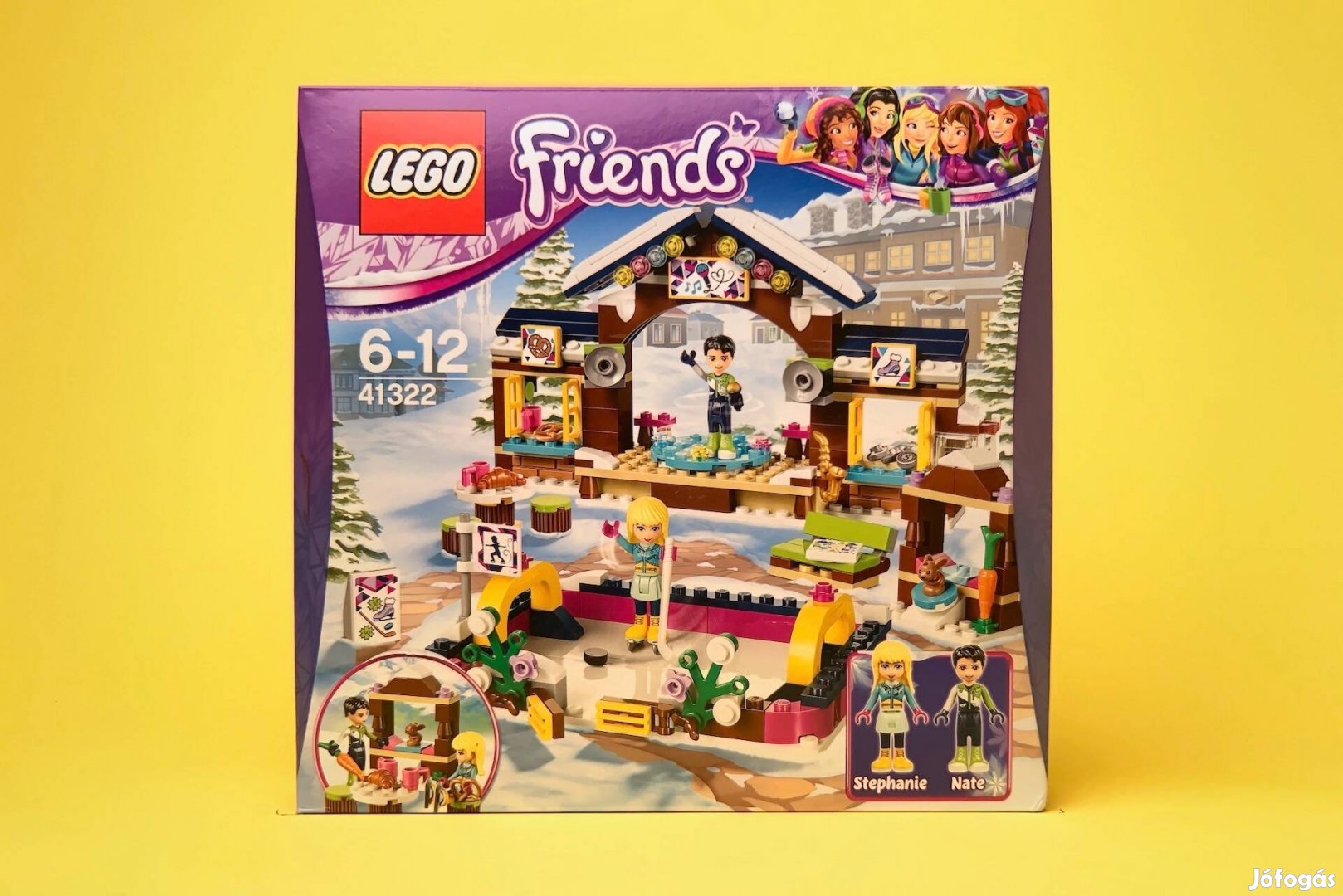 LEGO Friends 41322 Snow Resort Ice Rink, Új, Bontatlan