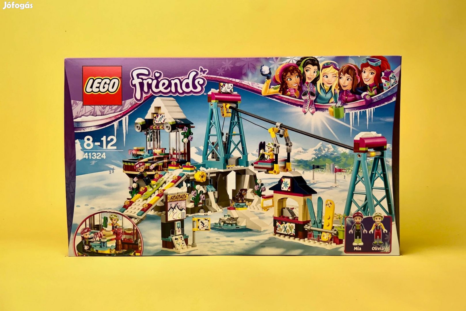 LEGO Friends 41324 Snow Resort Ski Lift, Új, Bontatlan